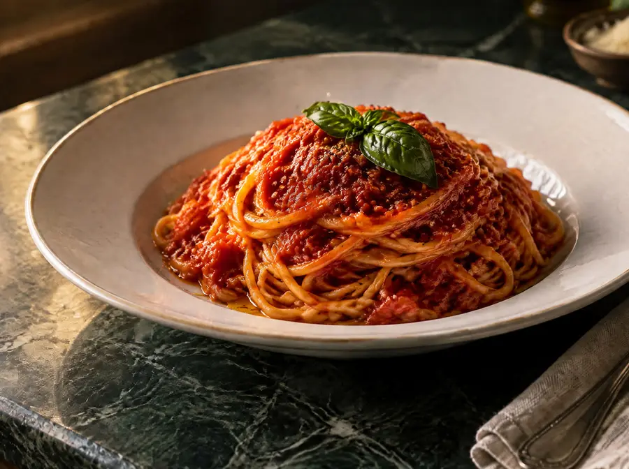 Spaghetti al pomodoro